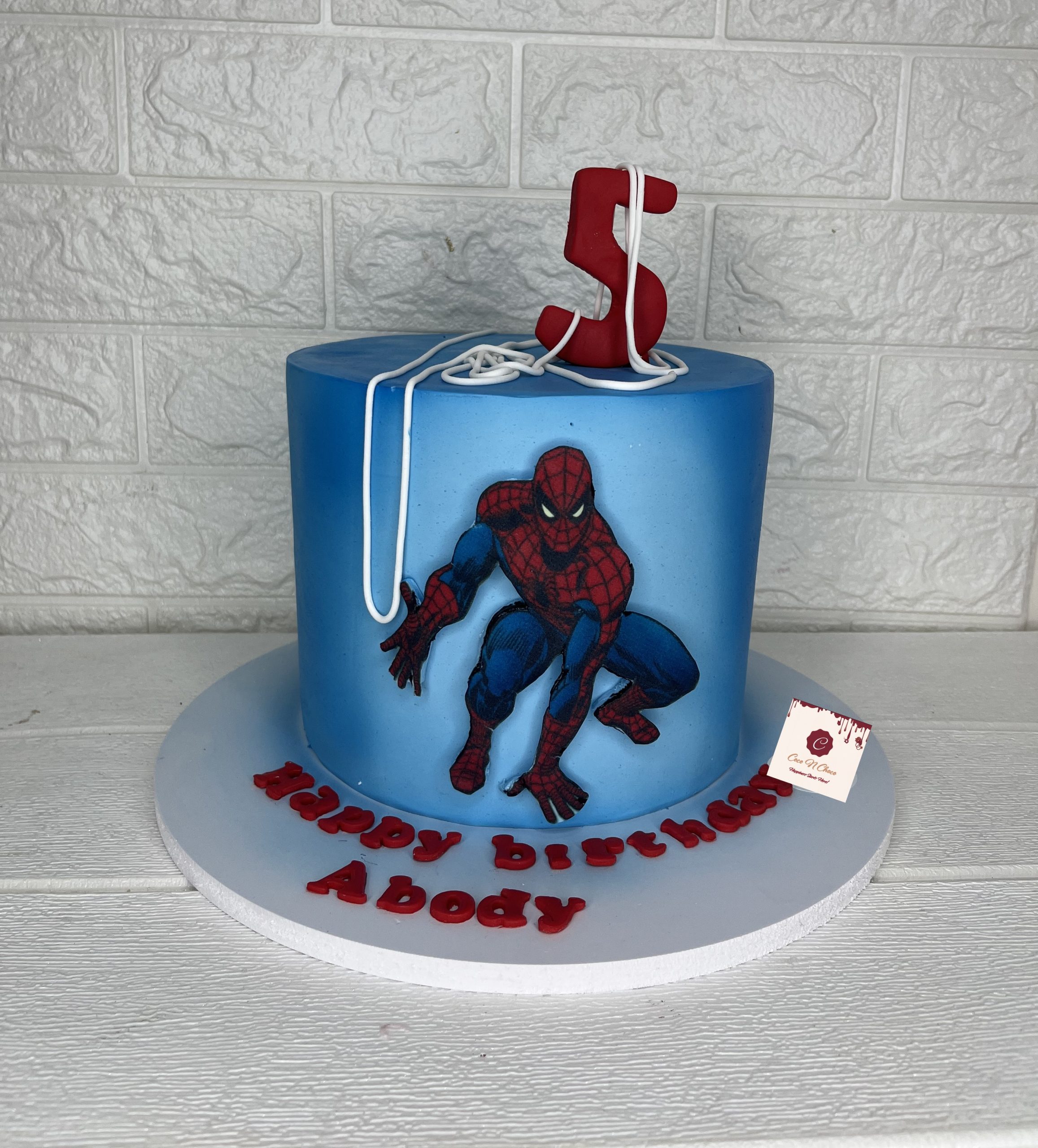 Simple Spiderman Cake Online | Doorstep Cake-cokhiquangminh.vn