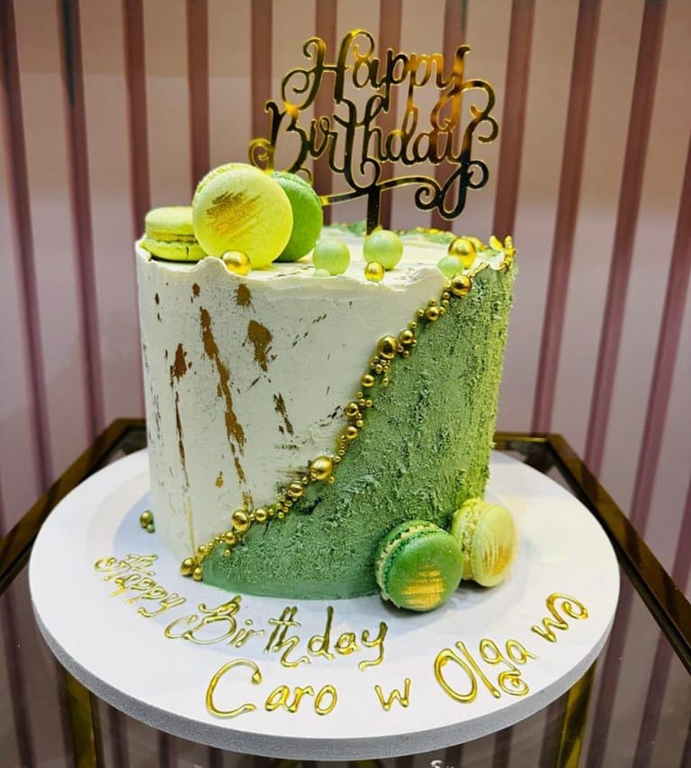 Golden Green Marble Cake 1.5kg